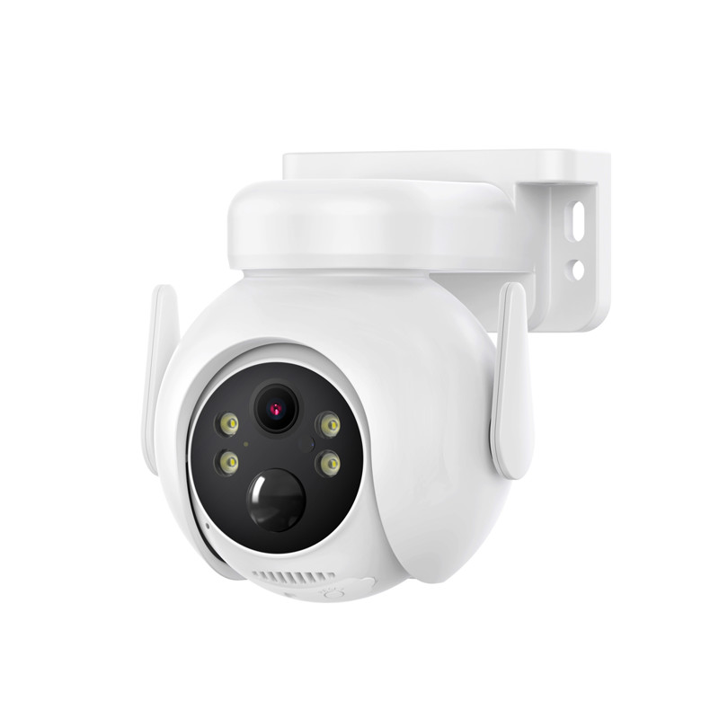 Obrazek XO KAMERA WIFI SMART HOME CR10 BIAŁA ZASILANIE SOLARNE 7800mAh