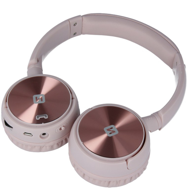 Obrazek SŁUCHAWKI SWISSTEN Bluetooth STEREO TRIX PINK