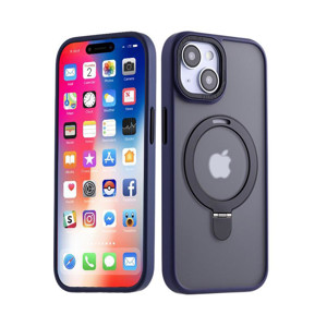 Obrazek MX KICKSTAND MAGSAFE CIRCLE IPHONE 15 (6.1), DARK BLUE / GRANATOWY