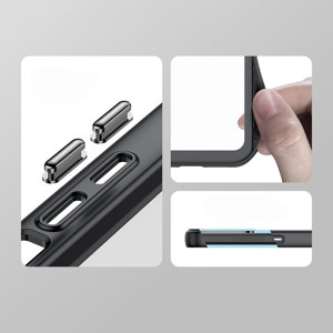 Obrazek ETUI OUTER SPACE IPHONE 15 PRO CZARNY/BLACK