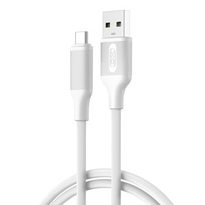 Obrazek XO KABEL NB265 USB/USB-C 1m3A biały