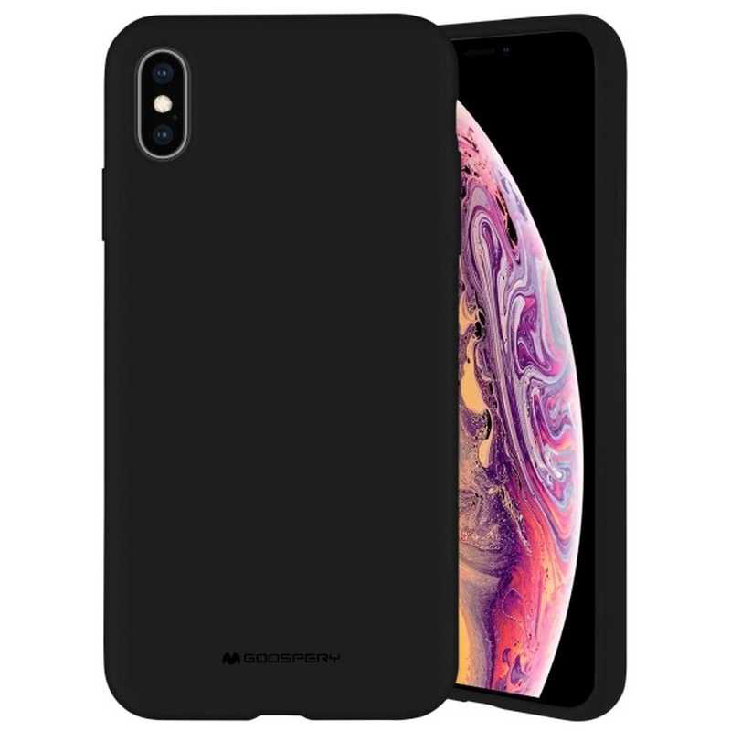 Obrazek MERCURY SILICONE CASE Samsung A72 5G BLACK / CZARNY