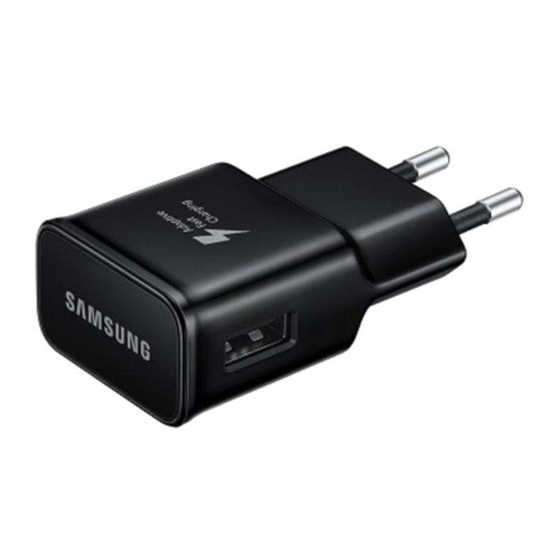 Obrazek EP-TA20EBE Samsung ładowarka sieciowa czarna 2A BLACK FAST CHARGE BULK