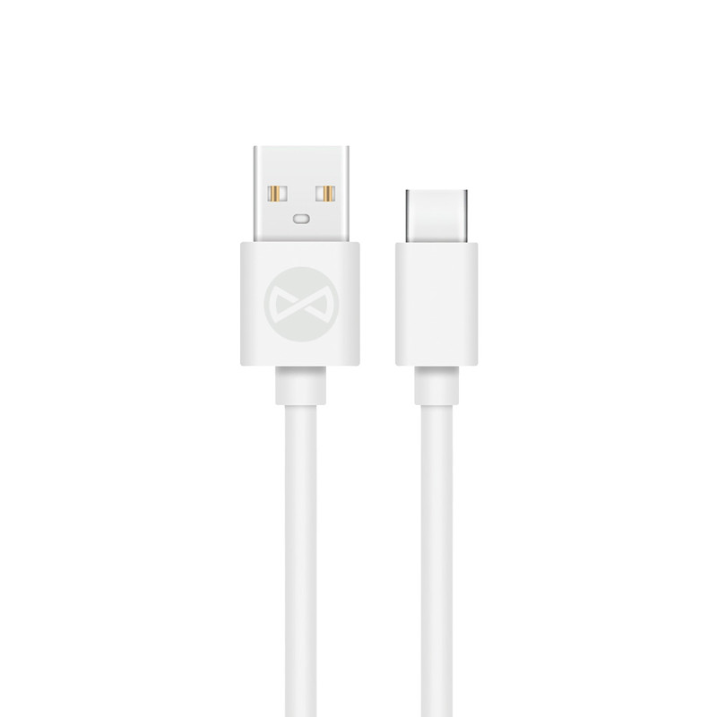 Obrazek Forever kabel USB - USB-C 1,0 m 3A biały