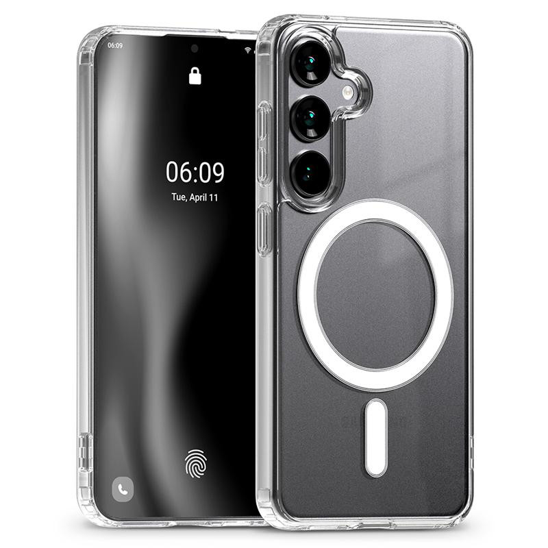 Obrazek Mercury Jell Hard Samsung S25 MagSafe, CLEAR / PRZEŹROCZYSTY