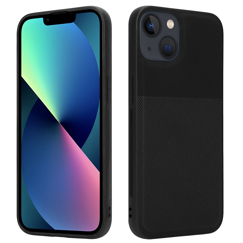 Obrazek Etui Striped do Samsung A12 czarny