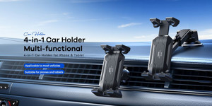 Obrazek Uchwyt samochodowy REMAX RM-C46 4w1 NA TABLET BLACK