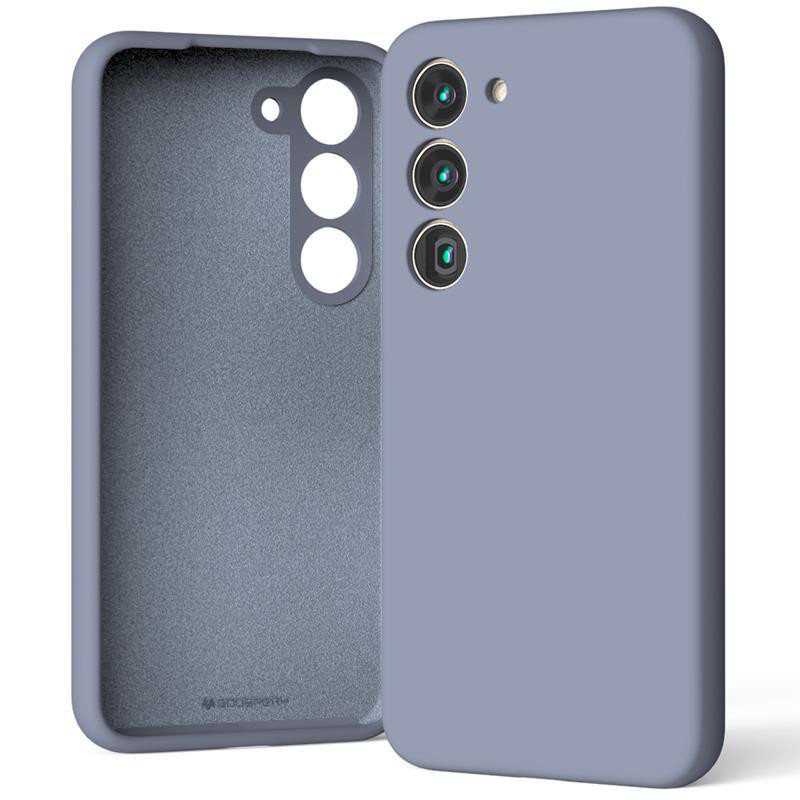 Obrazek Mercury Silicone Case Samsung S23 FE 5G LAVENDER GRAY / LAWENDOWY