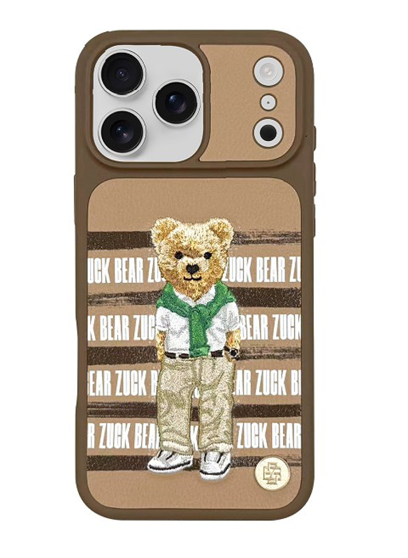 Obrazek Etui Zuck Bear SAN FRANCISCO FORTUNE IPHONE 17 PRO GOLDEN STATE BEAR