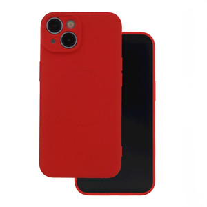 Obrazek Etui Simple Color Mag iPhone 16e CZERWONY / RED