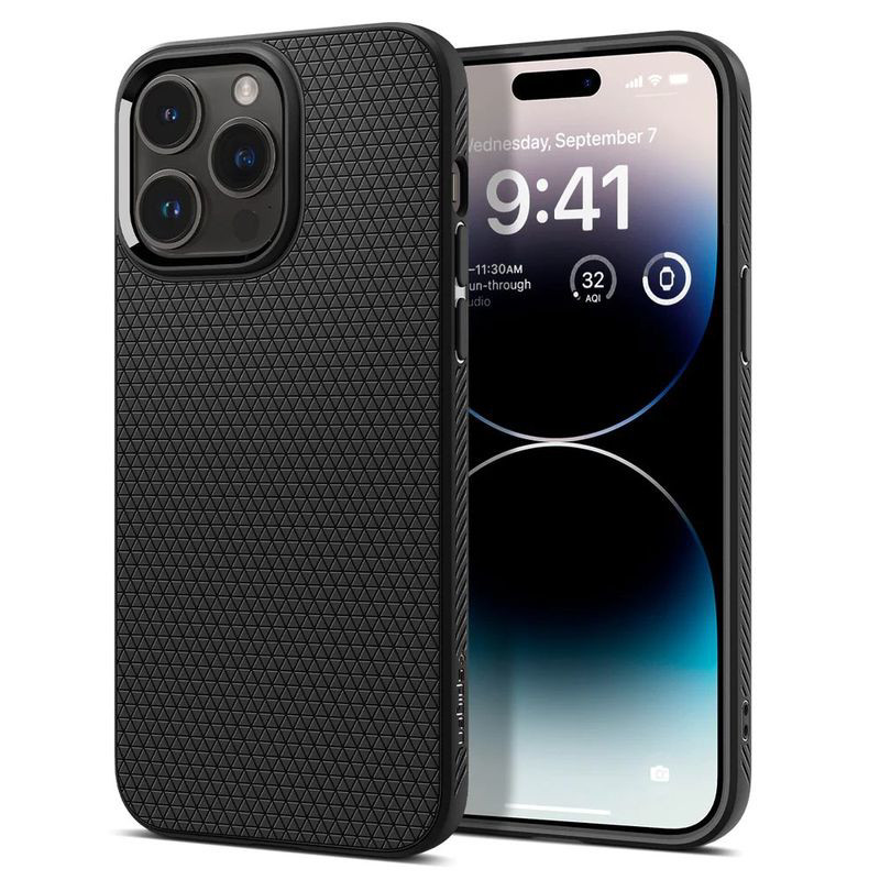 Obrazek SPIGEN LIQUID AIR IPHONE 16 PRO MATTE BLACK