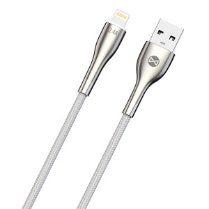 Obrazek Forever kabel Sleek USB - Lightning 1,0 m 2,4A biały