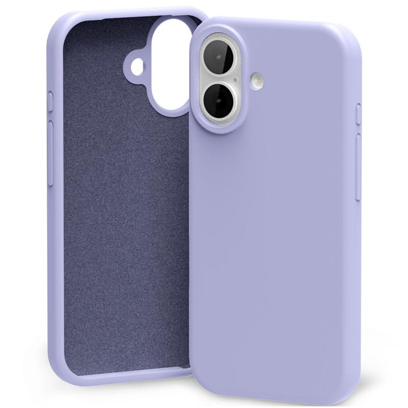 Obrazek Mercury Silicon Case iPhone 17 (6.1), LAVENDER GRAY / LAWENDOWY