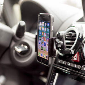 Obrazek Forever uchwyt samochodowy do kratki AH-100 czarny