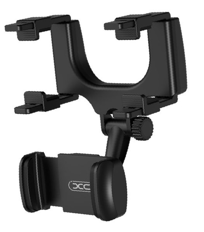 Obrazek XO UCHWYT SAMOCHODOWY C70 NA WSTECZNE LUSTERKO CZARNE/BLACK