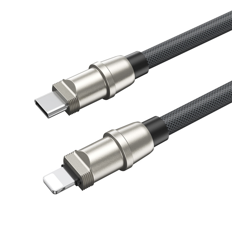 Obrazek BWOO kabel Smycz USB-C - Lightning 1,2m 27W zawieszka