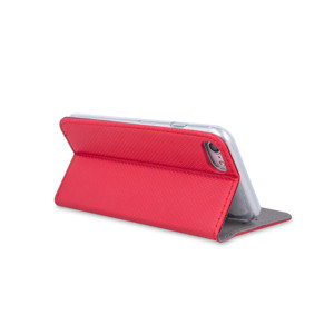 Obrazek Etui Smart Magnet do Realme Note 60 RED / CZERWONY