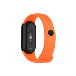 Obrazek Pasek Silikonowy Mi Band 10 / M10 / 9 / M9 / 8 / M8 (3), ORANGE / POMARAŃCZOWY