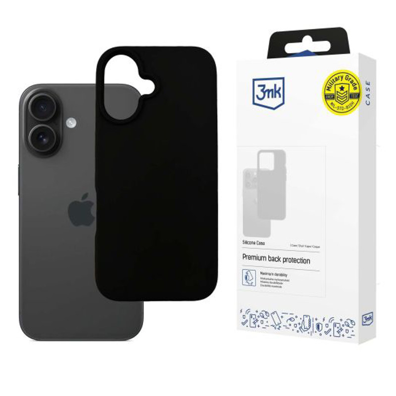 Obrazek 3mk Silicone Case iPhone 16