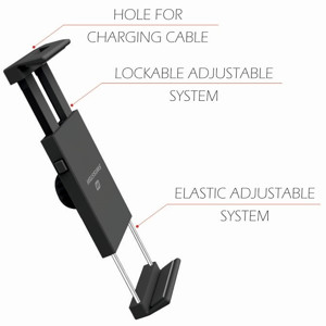 Obrazek SWISSTEN uchwyt samochodowy NA TABLET S-GRIP DO DESKI/SZYBY T1-HK