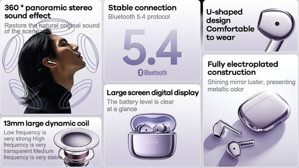 Obrazek Słuchawki Bluetooth REMAX TWS W35 BLACK Bluetooth 5.4