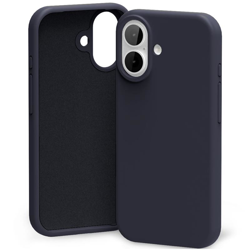 Obrazek Mercury Silicon Case iPhone 17 (6.1), NAVY / GRANATOWY