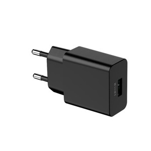 Obrazek Ładowarka sieć myPhone Simple Charge 1A BLACK / CZARNY