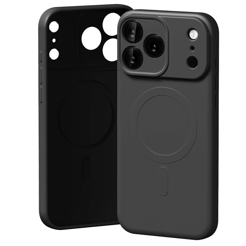 Obrazek Mercury Semi-Silicon MagSafe iPhone 17 Pro Max (6.9), BLACK / CZARNY