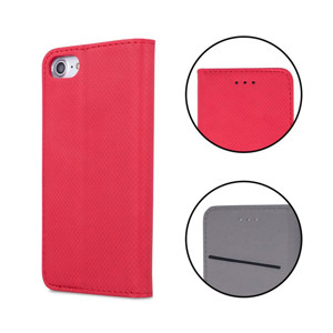 Obrazek Etui Smart Magnet do Samsung Galaxy S25 Edge, CZERWONY / RED