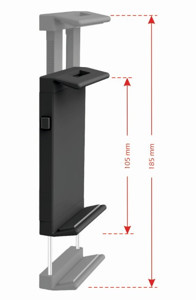 Obrazek SWISSTEN uchwyt samochodowy NA TABLET S-GRIP DO SLOTU CD T1-CD1