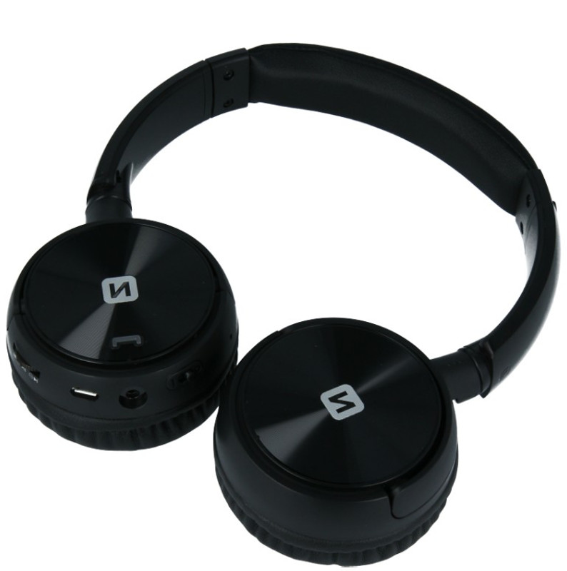 Obrazek SŁUCHAWKI SWISSTEN Bluetooth STEREO TRIX Black
