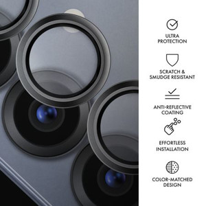 Obrazek HAMMER GLASS LENS SAMSUNG S23 5G BLACK