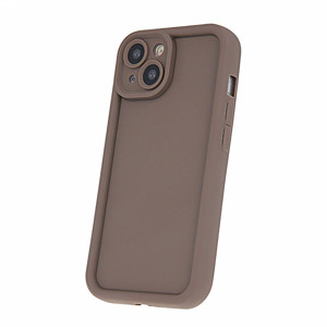 Obrazek Etui RIM TPU Xiaomi Redmi 14C 4G/5G / Redmi A4 / Poco C75, BRĄZOWY / BROWN