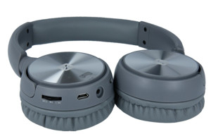 Obrazek SŁUCHAWKI SWISSTEN Bluetooth STEREO TRIX SILVER/GREY