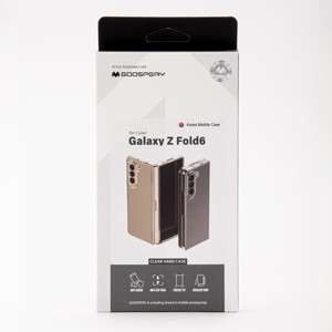 Obrazek Mercury Hard PC Case Samsung Z Fold6 CLEAR / PRZEŹROCZYSTY