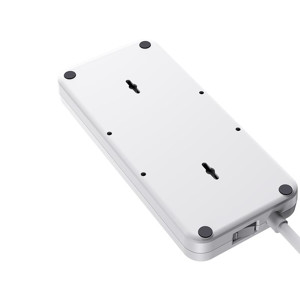 Obrazek Yesido MC16 Przedłużacz 11w1 (UK) 2m Fast Charge 3250W, 8xUK+2xUSB-A+C, BIAŁY