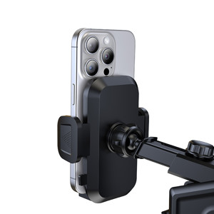 Obrazek BWOO uchwyt samochodowy BO-ZJ125 Dashboard car holder ABS+silicon+aluminu