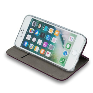 Obrazek Etui Smart Magnetic do iPhone 17 Air (6.6), BURGUNDY / BURGUNDOWY