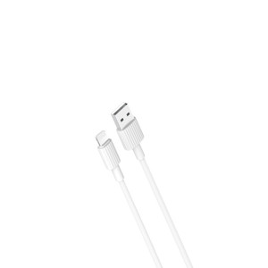 Obrazek XO KABEL NB156 USB/LIGHTNING BIAŁY 1M 2,4A