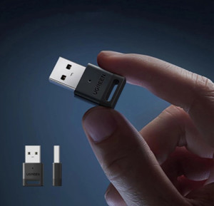 Obrazek Ugreen adapter Bluetooth 5.3 USB-A CM591 czarny