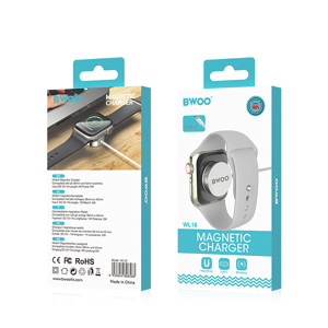 Obrazek BWOO ładowarka bezprzewodowa PD WL-18 magnetyczna 5W biała