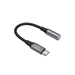 Obrazek Forever adapter audio AJC-01 jack 3,5 mm - USB-C czarny
