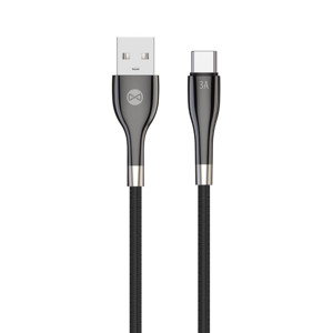 Obrazek Forever kabel Sleek USB - USB-C 1,0 m 3A czarny