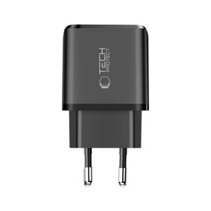 Obrazek TECH-PROTECT ładowarka sieciowa NCA30 30W USB-C/ USB-A BLACK