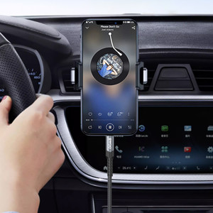 Obrazek BWOO kabel AUX 3.5mm - Lightning BO-AUX068 czarny