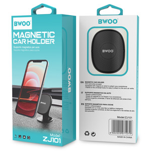 Obrazek BWOO uchwyt samochodowy ZJ101 magnetyczny czarny