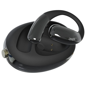 Obrazek SŁUCHAWKI T-PHOX TRAN-WORLD A60 AI TRANSLATOR BLACK