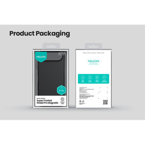 Obrazek NILLKIN super frosted shield PRO MAGNETIC IPHONE 17 AIR, BLACK / CZARNY