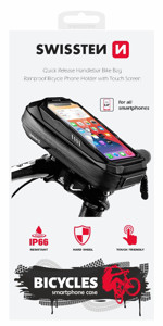 Obrazek SWISSTEN TORBA SAKWA NA ROWER NA KIEROWNICĘ