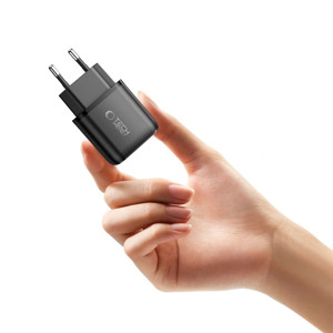 Obrazek TECH-PROTECT ładowarka sieciowa NCA30 30W USB-C/ USB-A BLACK
